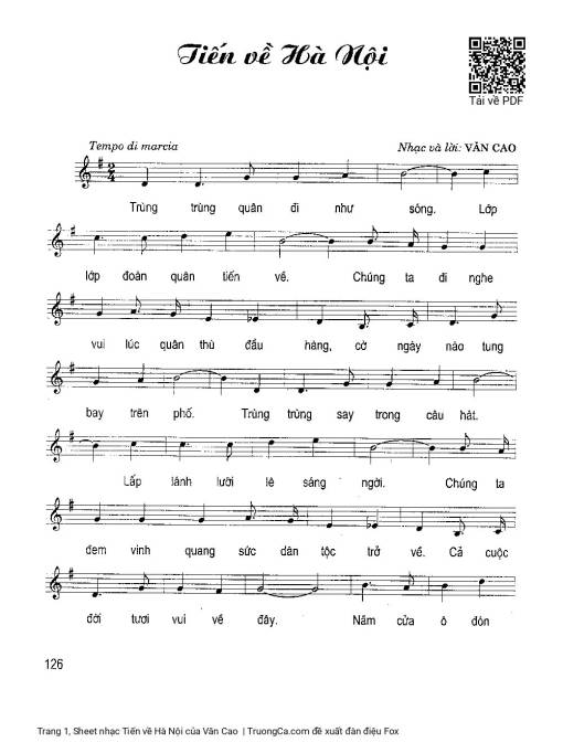 Tiến về Hà Nội