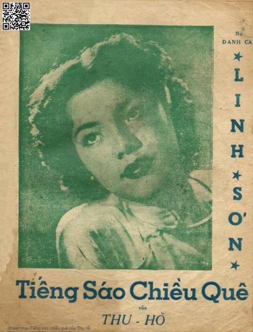 Sheet nhạc PDF bài Tiếng sáo chiều quê