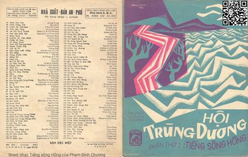 Sheet nhạc PDF bài Tiếng sông Hồng
