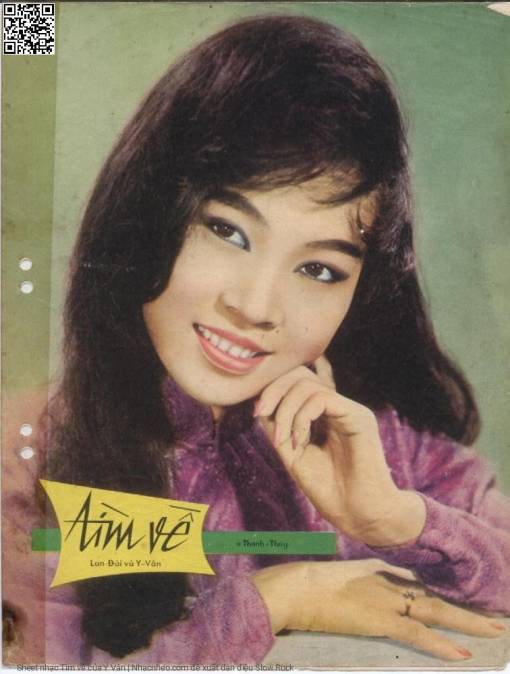 Sheet nhạc PDF bài Tìm về - Y Vân