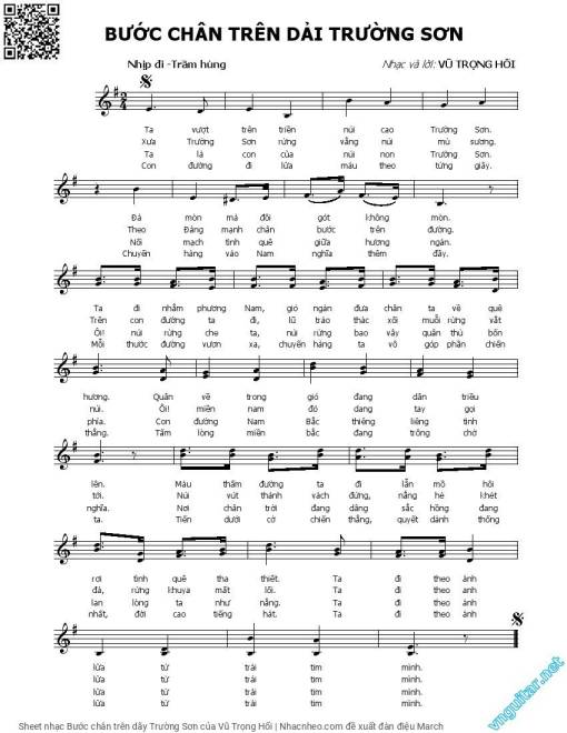 Bước chân trên dãy Trường Sơn