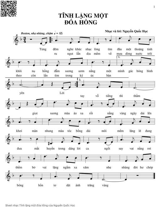 Tĩnh lặng một đóa hồng