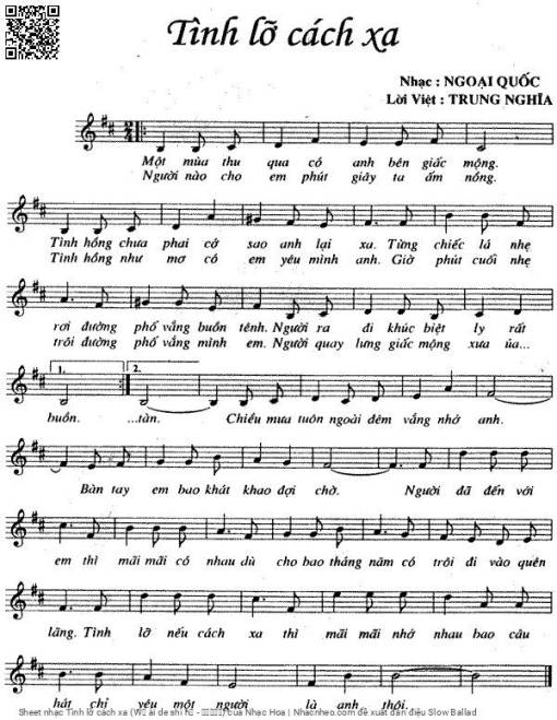 Tình lỡ cách xa (Wǒ ài de shì nǐ - 我爱的是你)