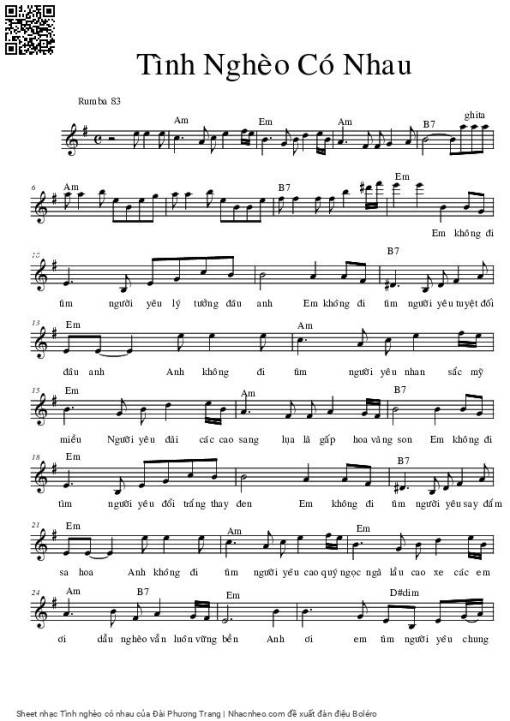 Tình nghèo có nhau