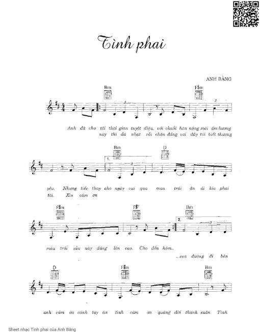 Tình phai - Anh Bằng