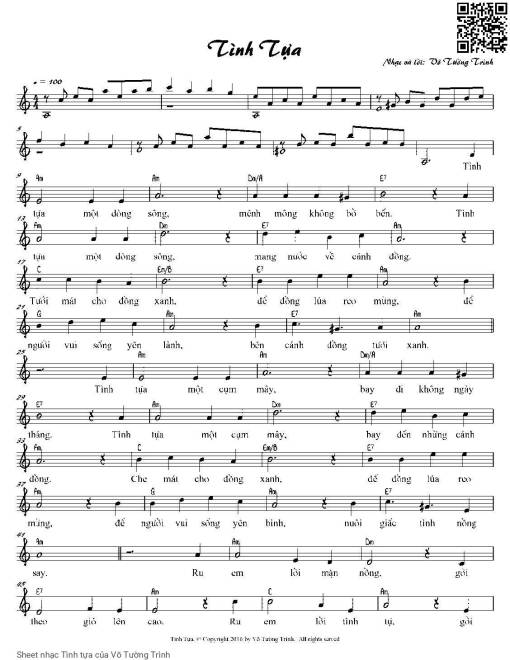 Tình tựa - Võ Tường Trình