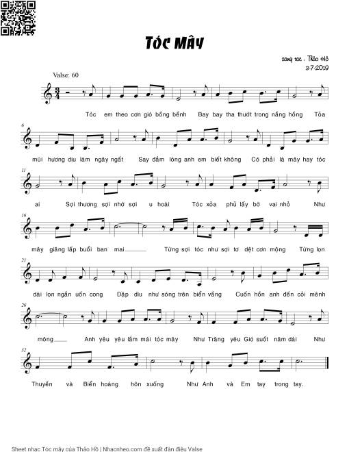 Tóc mây - Thảo Hồ