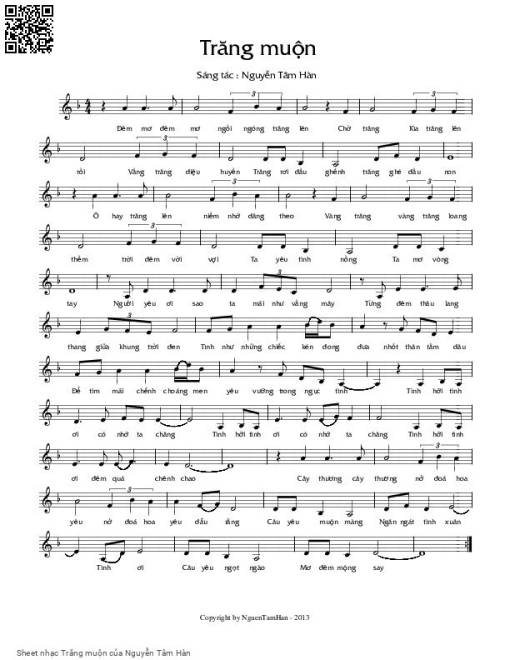 Trăng muộn - Nguyễn Tâm Hàn