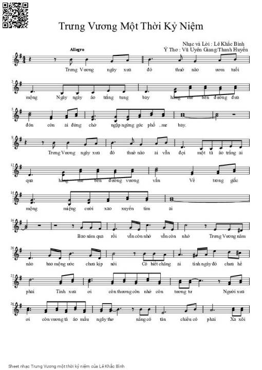 Trưng Vương một thời kỷ niệm