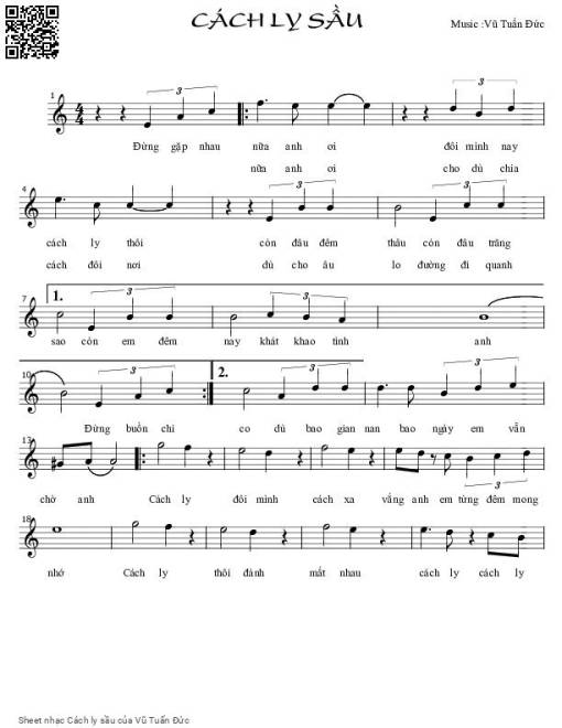 Cách ly sầu - Vũ Tuấn Đức