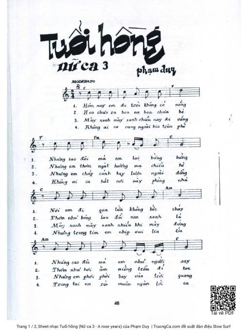 Tuổi hồng (Nữ ca 3 - A rose years)