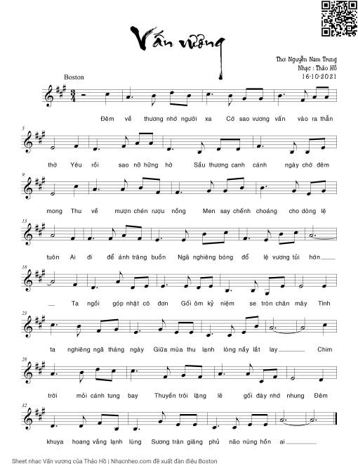 Vấn vương - Thảo Hồ