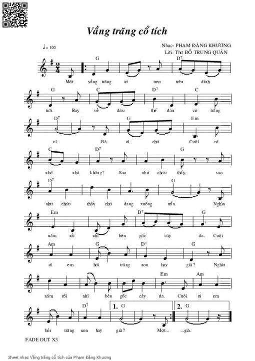 Vầng trăng cổ tích