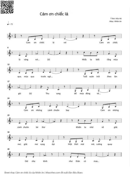 Cảm ơn chiếc lá