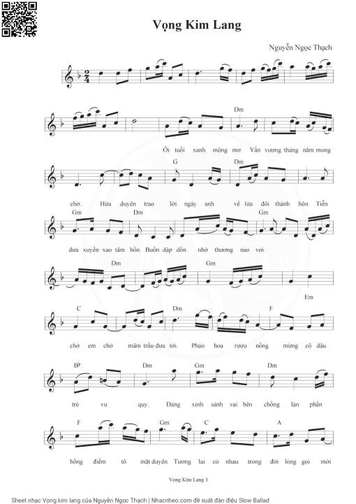 Vọng kim lang - Nguyễn Ngọc Thạch