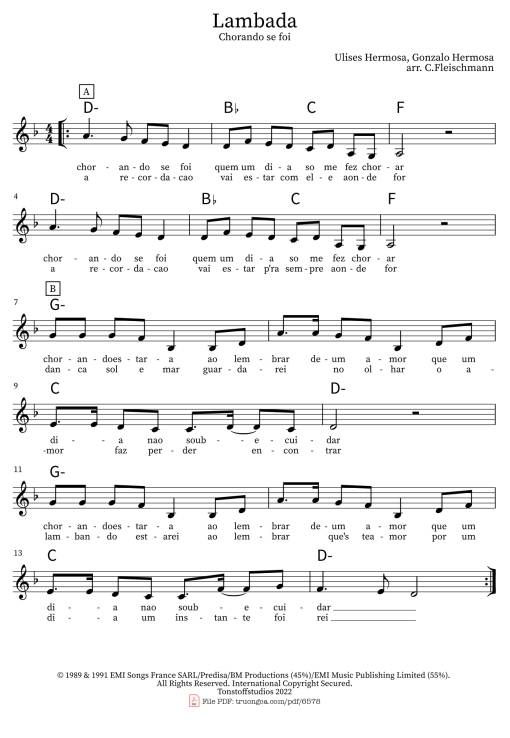 Vũ điệu tình nồng (lambada)