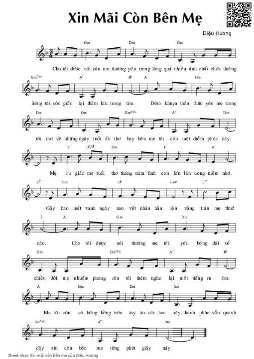 Xin mãi còn bên mẹ