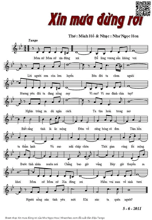 Xin mưa đừng rơi