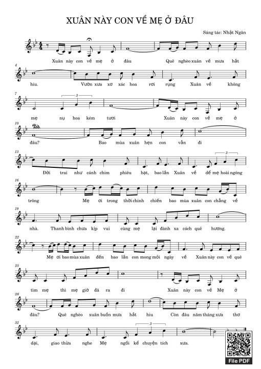 Xuân này con về mẹ ở đâu