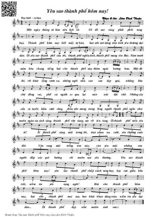 Yêu sao thành phố hôm nay