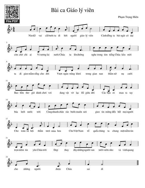 Bài ca Giáo Lý Viên