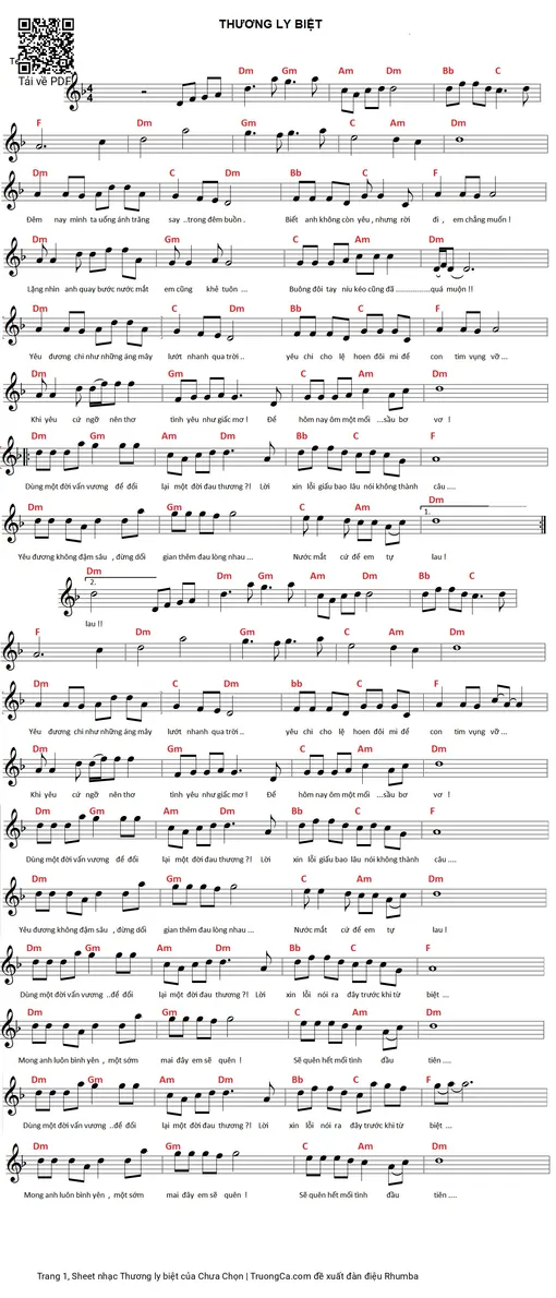 Thương ly biệt - Thôi Vĩ Lập