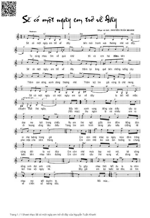 Sẽ có một ngày em trở về đây