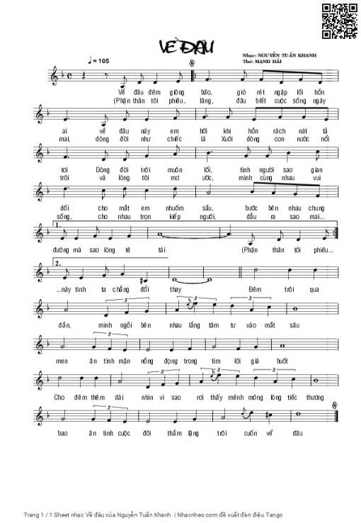 Về đâu - Nguyễn Tuấn Khanh