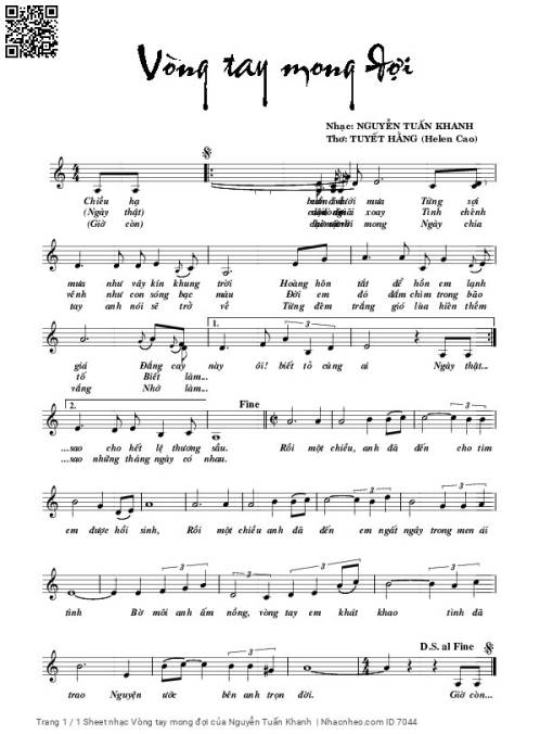 Vòng tay mong đợi