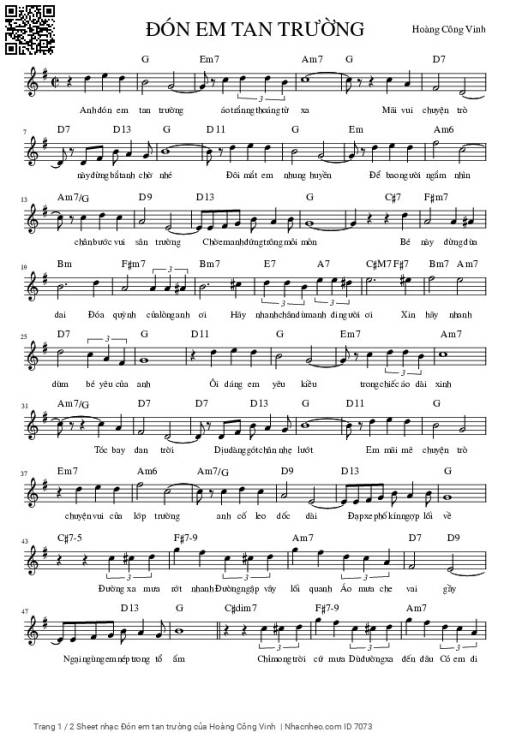 Đón em tan trường