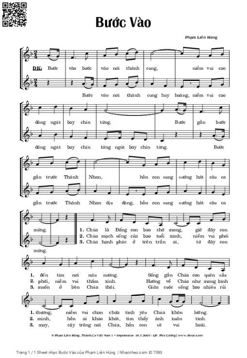 Bước Vào - Phạm Liên Hùng