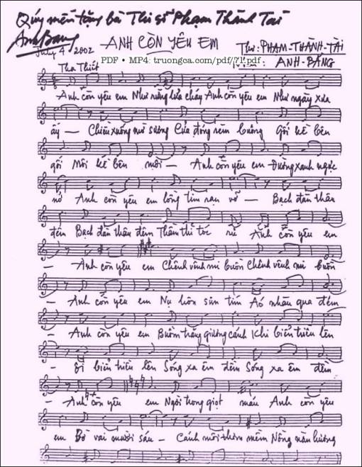 Anh còn yêu em - Anh Bằng