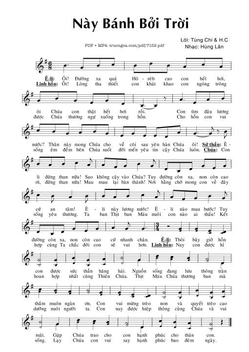 Này Bánh Bởi Trời