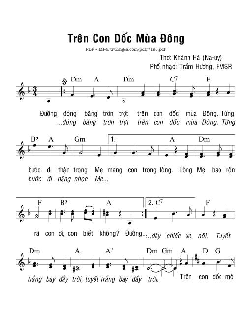 Trên Con Dốc Mùa đông