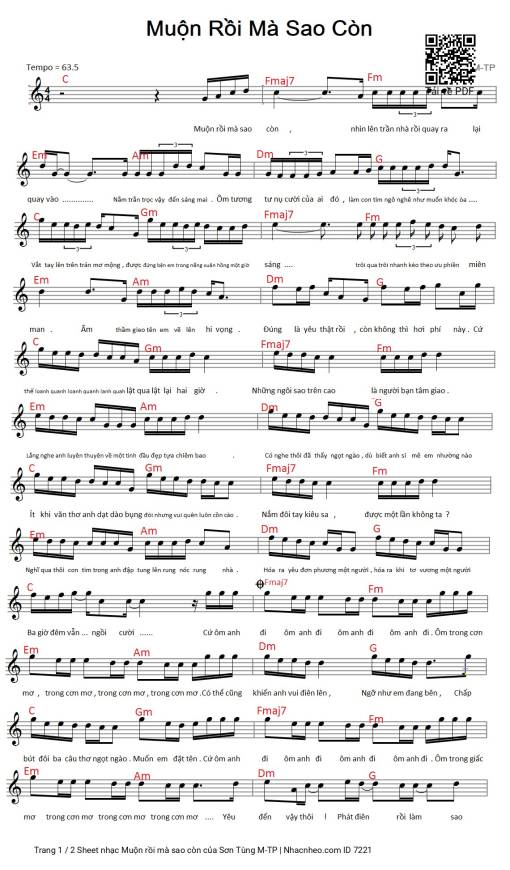 Muộn rồi mà sao còn