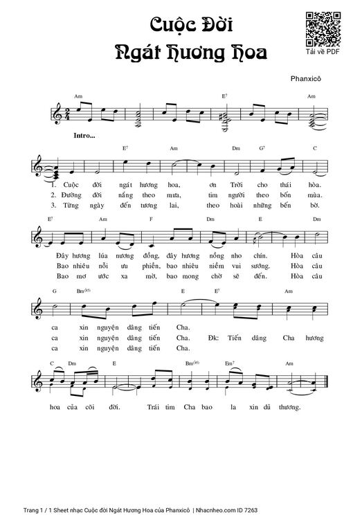 Cuộc đời Ngát Hương Hoa