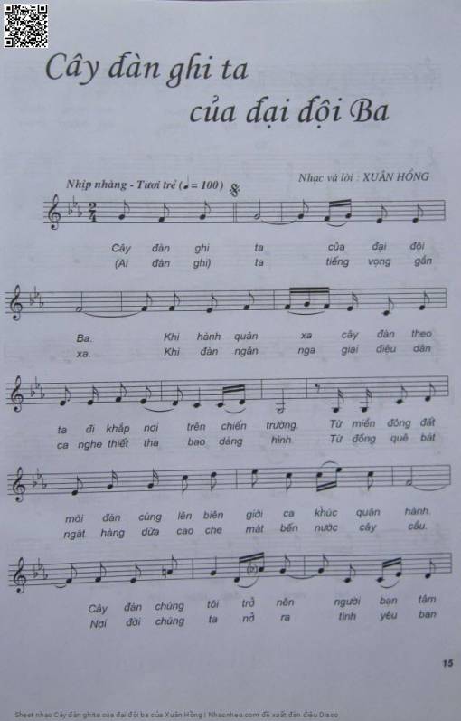 Cây đàn ghita của đại đội ba