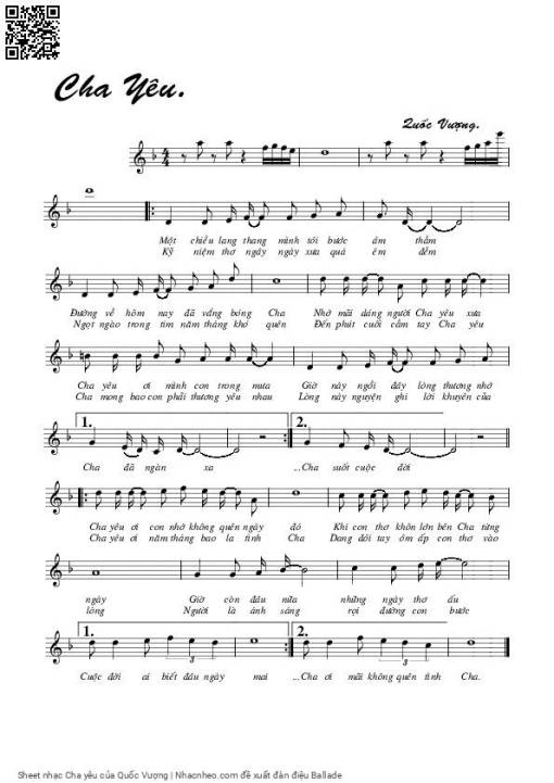 Cha yêu - Quốc Vượng