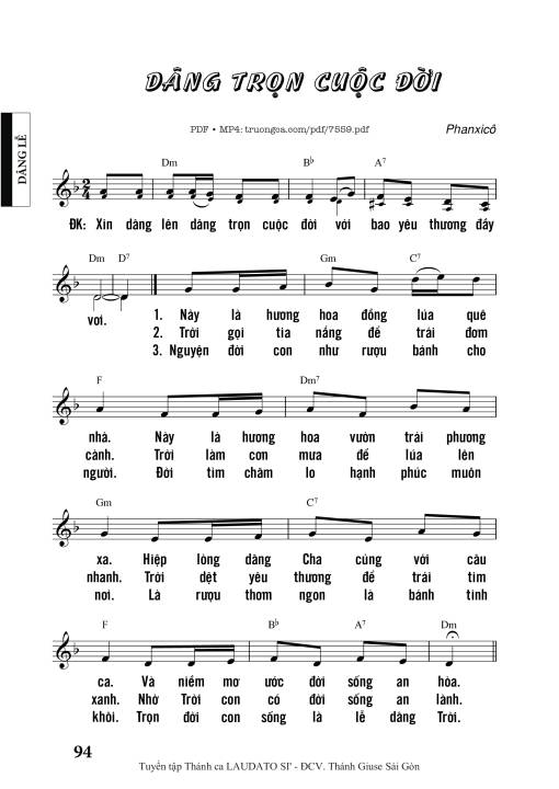 Dâng Trọn Cuộc đời