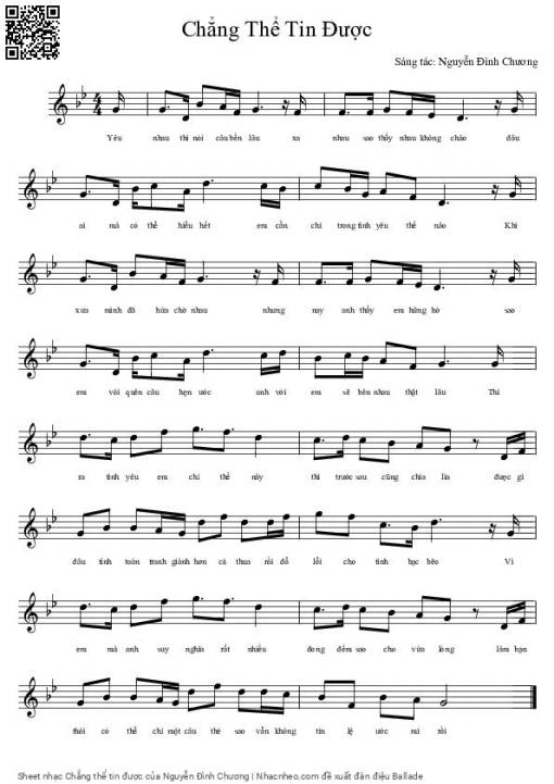 Chẳng thể tin được