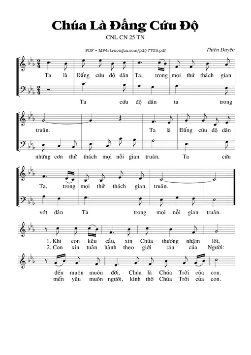 Chúa Là đấng Cứu độ