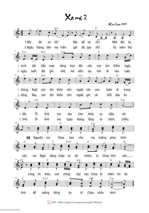 Xa Mẹ 2 - Kim Loan