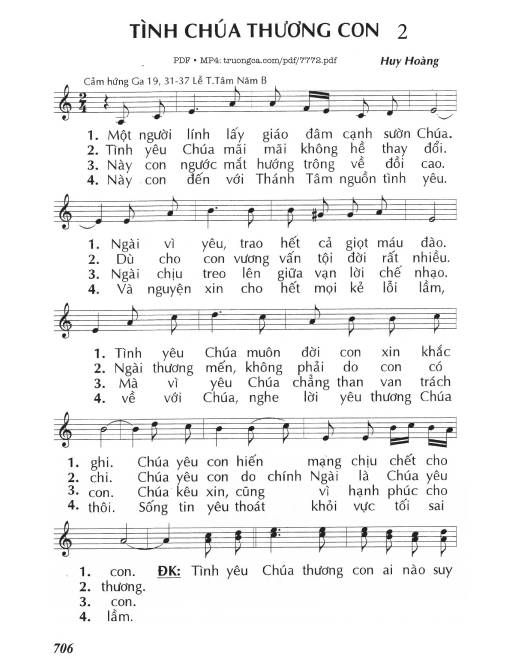 Tình Chúa Thương Con (Lễ Thánh Tâm)