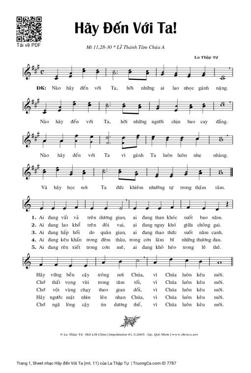 Hãy đến Với Ta (mt. 11)