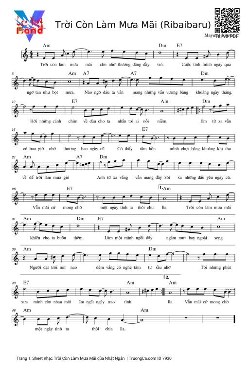 Trời Còn Làm Mưa Mãi