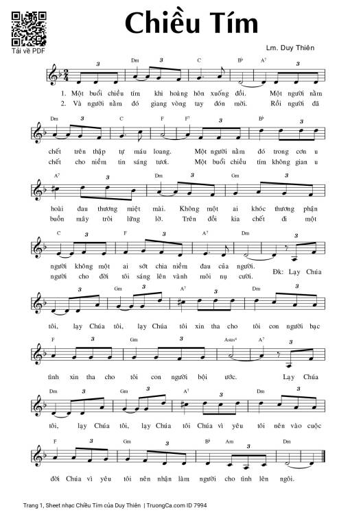 Chiều Tím - Duy Thiên