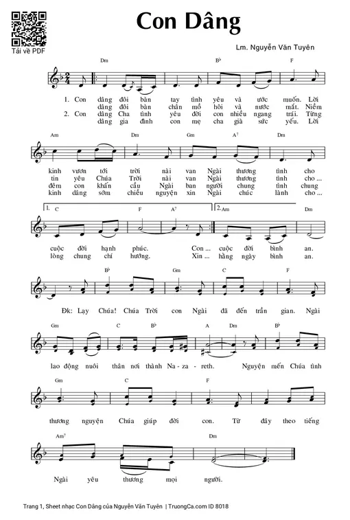 Con Dâng - Nguyễn Văn Tuyên