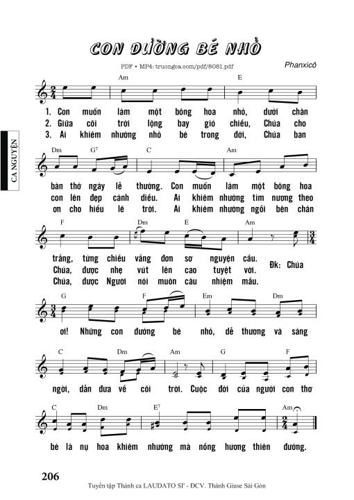 Con đường Bé Nhỏ