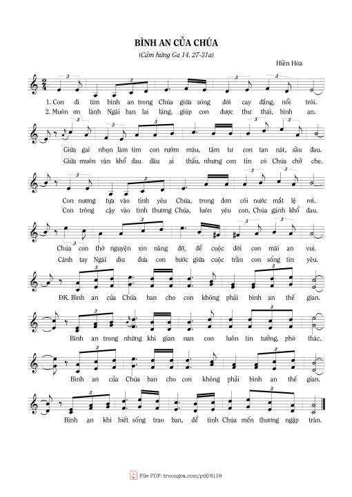 Bình An Của Chúa