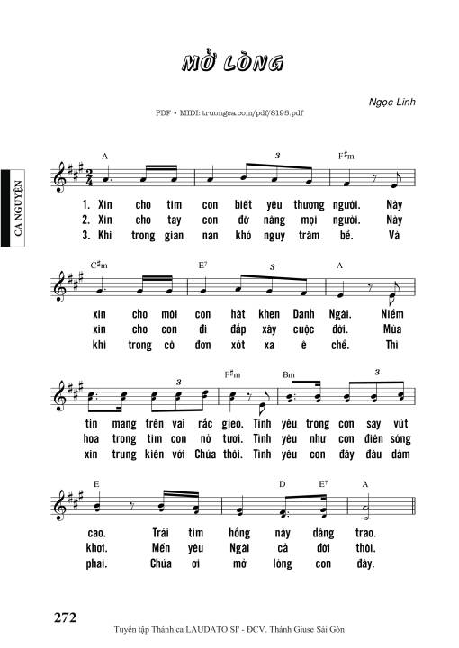 Mở Lòng - Ngọc Linh